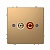 Аудио-розетка MERTEN D-LIFE, песочный MTN4350-6033 Schneider Electric