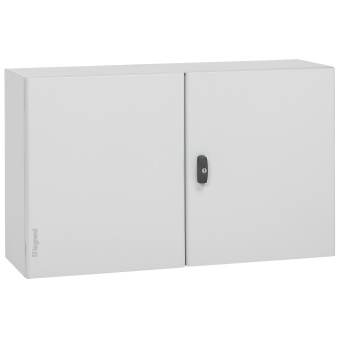 Металлический шкаф Atlantic - IP55 IK10 - RAL 7035 - 600x1000x300 - горизонтальный 035537 Legrand