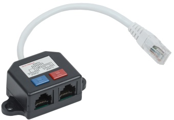 ITK Разветвитель (Y-адаптер) кат.5E 2xRJ45-1хRJ45 CS7-1C5EU-Y2-1 IEK
