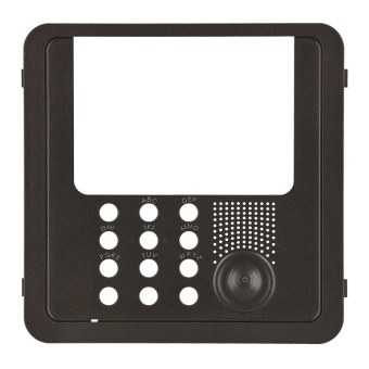 MyHome SCS.Лицевая панель центрального блока охраны.Графит 064982 Legrand