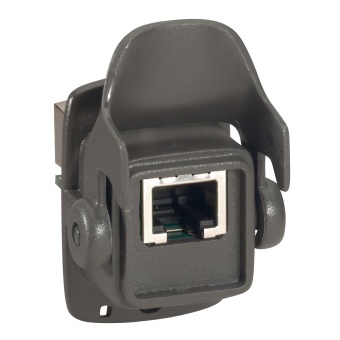 Набор для защиты интерфейса RJ 45 - корпус розетки + вилка - IP 66/67 053302 Legrand