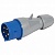 Вилка прямая - P17 Tempra Pro - IP 44 - 200/250 В~ - 32 A - 3К+Н+З 555236 Legrand