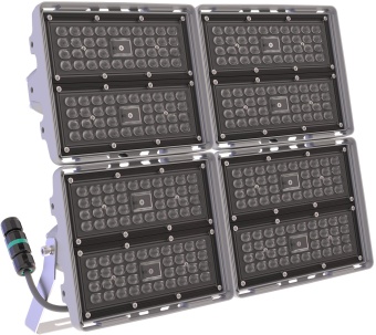Светильник L-pixel 4/banner/200/Г60/750/R5/01/MT-KM/I1-C3/220AC IP66 RAL7035 LEDEL PX200-31516-123-182 IEK