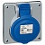 Встраиваемая наклонная розетка - P17 Tempra Pro - IP 44 - 200/250 В~ - 16 A - 3К+З 555185 Legrand