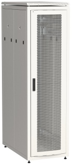 ITK Шкаф сетевой напольный 19" LINEA N 42U 600х1000мм перфорированные двери серый LN35-42U61-PP IEK