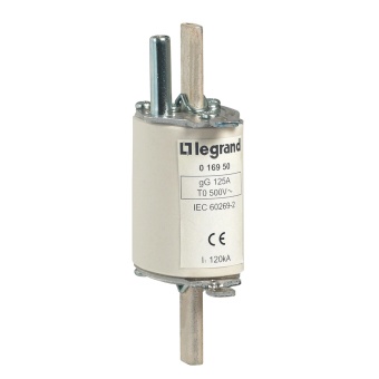 Предохранитель типа gG - размер 0 - с бойком - 125 A 016950 Legrand