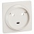 Розетка силовая 2К+З 32А боковой выход 055812 Legrand