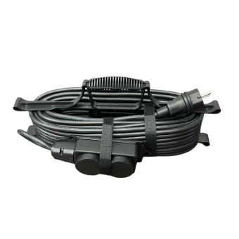 Силовой удлинитель на рамке без земли серии iCONNECT КГтп-ХЛ 2х1,5 мм 2 гнезда IP44 ГОСТ 20 м i-CONNECT-SUR-KG-215-2-44-20 iTOK