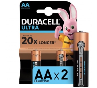 Элем. Пит. LR6-2BL Ultra Power (2/40/16720) Б0038759 Duracell