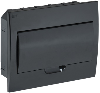 KREPTA 3 Корпус пластиковый ЩРВ-П-12 IP41 черная дверь черный MKP13-V-12-41-K02 IEK