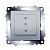 Выключатель для жалюзи кнопочный COSMO, алюминий 619-011000-297 ABB