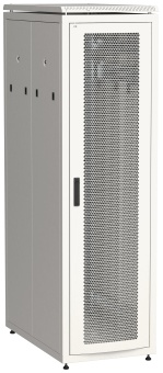 ITK Шкаф сетевой напольный 19" LINEA N 47U 600х1000мм перфорированная передняя дверь серый LN35-47U61-P IEK