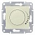 Светорегулятор поворотный SEDNA, 325 Вт, бежевый SDN2200447 Schneider Electric