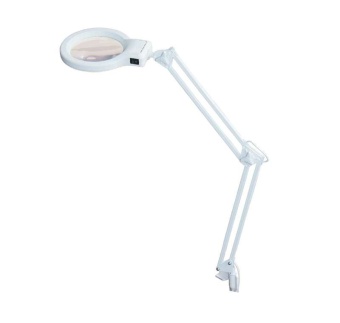 Светильник светодиодный Леда С-20 на струбцине 8Вт с увелич. линзой 2D 204 Трансвит