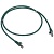 Шнур коммутационный RJ 45 - категория 6 - F/UTP - LSZH - экранированный - 5 м - зеленый 051853 Legrand