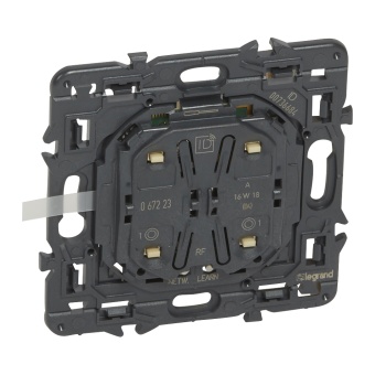 MyHome Play Zigbee. Настенное плоское радиоуправляющее устройство 1-канальное 067223 Legrand