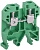 Клемма винтовая КВИ-6мм2 зеленая YZN30-006-K06 IEK