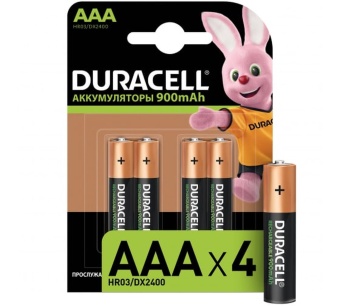 Аккум. HR03-4BL 850mAh/900mAh предзаряженный (4/40/15000) Б0014861 Duracell