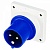 Вилка панельная IP44 16A 2P+E 230В (упак. 10шт) DIS2431693 DKC