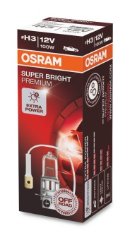 Лампа автомобильная 62201 100W PK22s 12V 4050300247939 OSRAM