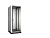 Шкаф TS IT 800x1900x800 38U с обзорной стальной дверью 19 монтажные рамы 5505151 Rittal