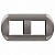 Рамка 2 поста LIVING LIGHT, горизонтальная, коралловый LNB4802M2TG Bticino