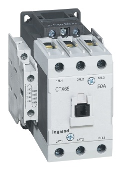 Контактор CTX³ 65 3P 50A (AC-3) 2но2нз ~24В 416150 Legrand