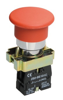 Кнопка управления LAY5-BC41 "Грибок" 1з красная BBG70-BC-K04 IEK