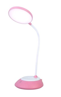 Светильник светодиодный UF-744 C14 6Вт CCT настольный диммир. розов. 14471 Ultraflash