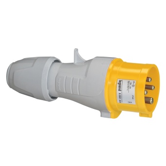 Прямая вилка - P17 Tempra Pro - IP 44 - 100/130 В~ - 16 A - 3К+З 555122 Legrand