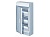 Бокс внутреннего монтажа Mistral41 белая дверь IP41: 3 ряда, 36 модулей, 600 х 320 х 108 (ВхШхГ) 1SLM004101A1107 ABB
