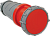 Розетка переносная ССИ-235 63А-6ч/200/346-240/415В 3Р+РЕ+N IP67 MAGNUM PSN22-063-5 IEK