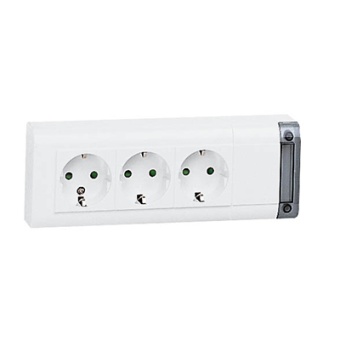 Многорозеточный блок - 3x2К+З - 250В 050625 Legrand