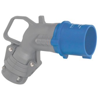 Угловая вилка Hypra - IP 44 - 3К+Н+З - 16 А - пластик 052064 Legrand