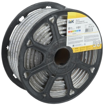 Лента светодиодная 50м LSR-5050RGB30-7,2-IP67-220В LSR4-3-030-67-0-50 IEK