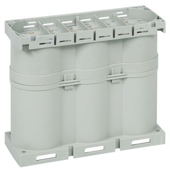 Вакуумированный конденсатор Alpivar3 - 6 клемм - стандартный - 400 В - без крышки - 35 квар V3540-3MONO Legrand