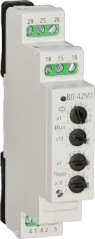 Реле времени ВЛ-42М1 24...220В 50Гц/пост. 0.1с...99ч A8223-76911236 Реле и Автоматика
