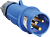 Вилка переносная ССИ-013 16А-6ч/200-250В 2Р+РЕ IP44 MAGNUM PSN01-016-3 IEK