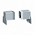 ЗАГЛУШКИ БОКОВЫЕ ДЛЯ ГРЕБЕНЧАТЫХ ШИНОК 1П+H (40ШТ) 21094 Schneider Electric
