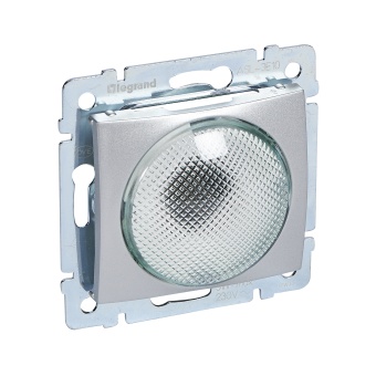 Valena Лампа прозрачная, алюминий 770224 Legrand