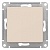 Выключатель 1-клавишный ATLASDESIGN, скрытый монтаж, бежевый ATN000211 Schneider Electric