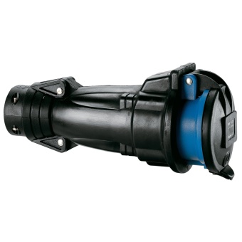 Мобильная розетка Hypra - IP 44 - 2К+З - 63 А - резина 053692 Legrand