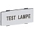 Osmoz вставк. узкая алюм. ""TEST LAMPE" надпись 024345 Legrand